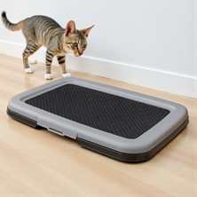 Feyza Design Izgaralı Akıllı Köpek Eğitim ve Kedi Tuvaleti Seti, Ped Uyumlu, Hijyenik