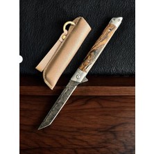 Skygo M390 Damasgus Tanto Efendi Çelik Çakı