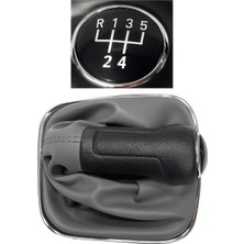 Artean 6R0711113AA Vites Topuz+Körük 5 Vites Taban Gri Polo 2010 ve Üzeri Siyah