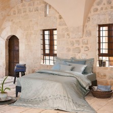 Sarev Galates Jakarlı Nevresim Takımı Çift Kişilik , Gri