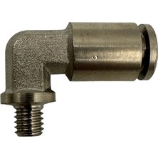 Bh Metal Sabit Dirsek Yağlama 6mm - M6X1