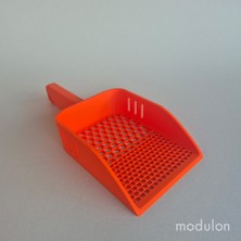 Feyza Design Küçük Delikli Kedi Kumu Temizleme Küreği, Kolay ve Hızlı Temizlik Araçları