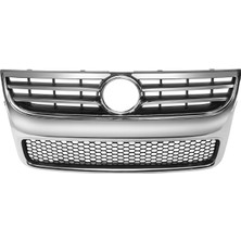 Artean 7L6853651K 2zz Ön Panjur Parlak Krom Çerçeve Saten Siyah Komple Touareg 07-10 Siyah