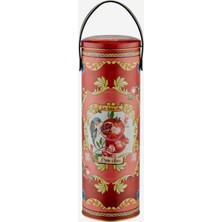 Chiara Alessi La Dolce Vita Kırmızı Metal Saklama Kabı 32X10 cm