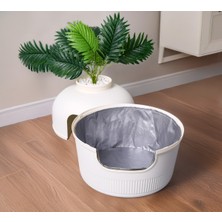 Feyza Design Şık ve Kullanışlı Kedi Tuvaleti Torbası, Hijyenik Taşıma ve Saklama Için