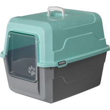 Feyza Design Çok Amaçlı Açılır Kapalı Kedi Tuvaleti, Renk Seçenekleriyle Kullanım Kolaylığı