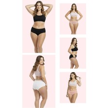 New Lilla 1007 Kadın  Mix 5'lı Günlük Bato Külot