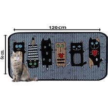 Feyza Design Büyük Boy Elekli Kedi Kumu Paspası 60X120 Cm, Şık ve Fonksiyonel Design