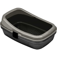 Feyza Design Konforlu ve Pratik Açık Kedi Tuvaleti, Temiz ve Kullanışlı Tasarım