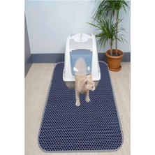Feyza Design 40X60 cm Kedi Tuvalet Önü Elekli Paspas, Temizlik ve Hijyen Için Mükemmel