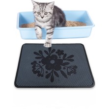 Feyza Design Yumuşak ve Dayanıklı Kedi Kumu Paspası, Temizlik ve Hijyen Sağlar