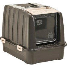 Feyza Design Orta Boy Kapalı Kedi Tuvaleti, Temiz ve Güvenli Kullanım