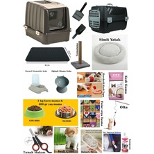 Feyza Design Kedi Için 20 Parça Renkli Tasma ve Oyuncak Seti