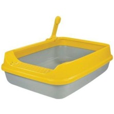 Feyza Design Büyük Açık Kedi Tuvaleti, Renk Seçenekleriyle Şık ve Kullanışlı