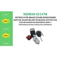 Ölmez Oto Yedek Parça Kontak Anahtarı (Set Kumanda Kutusu Ile) Clıo Iıı-Kango Iıı-Master Iıı 2009