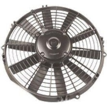 Ölmez Oto Yedek Parça 12V 11 Komple Yassı Ince Emici Aksiyel Fan Motoru 10 Kanat 280MM
