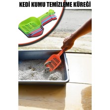 Feyza Design Pratik ve Kolay Kullanılabilen Kedi Kumunu Temizleme Küreği