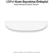 Feyza Design C20 Otomatik Kedi Tuvaleti Kum Sıçratma Önleyici Aparat