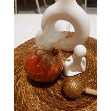 Ikona TRENDLİX El Yapımı Kırmızı Top Mum 1 Tek Adet