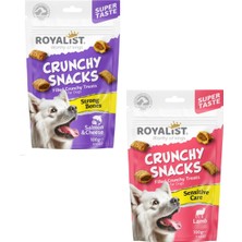 Royalist Crunchy Snacks – Doldurulmuş Köpek Ödül Bisküvileri 2'li Paket