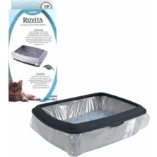 Feyza Design Pratik ve Hijyenik Açık Tuvalet Poşeti, 10'lu Paket, Kullanışlı Ürün