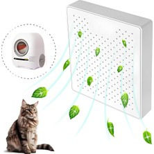 Feyza Design Pratik Kedi Kum Kabı Pro Hava Temizleyici ve Koku Giderici