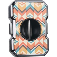 Quantum Quantoro QC-7 Chrome Orange Pattern Puro Kesici