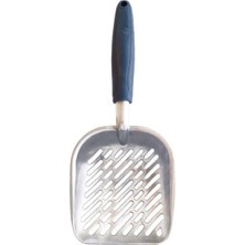 Feyza Design Metal Kedi Kumu Küreği, Dayanıklı ve Şık Tasarım ile Temizlik Kolaylığı