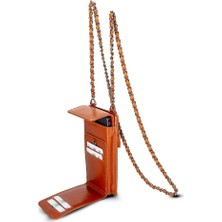 Sinerjim Avjin 6.9 inch Uyumlu Deri Kılıf Cüzdan Askılı RST2EF