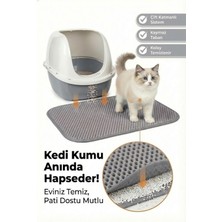 Feyza Design Rahat ve Şık 50X50 cm Kedi Paspası, Evinizde Konfor Sağlar
