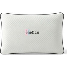 SHE&CO 1 ADET BOYUN DESTEKLİ KLİMALI  ORTOPEDİK YASTIK