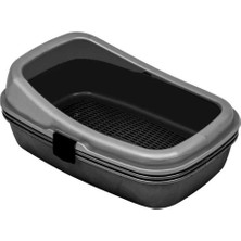 Feyza Design Elekli Açık Kedi Tuvaleti, Hijyenik ve Kullanışlı Tasarım