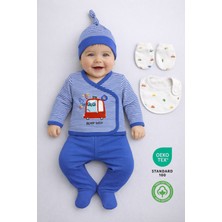 Sezgibaby Bağlar 5'li Yenidoğan Erkek Hastane Çıkışı Hediye Seti