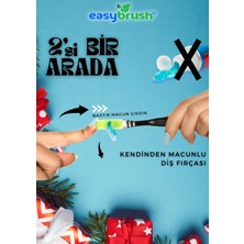 Easybrush Sihirli Diş Fırçası (1 Kullanımlık Diş Macunu Içinde)