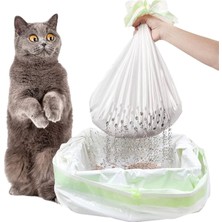 Feyza Design Etkili Kedi Kumu Temizleme Filtre Seti 7'li, Kokusuz ve Elekli, 70X80 cm