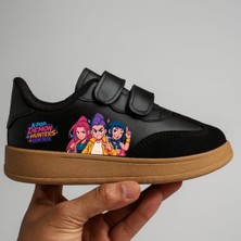 Lias Design Kpop Demon Huntrix  Baskılı Kauçuk Görünümlü Spor Ayakkabı Sneakers