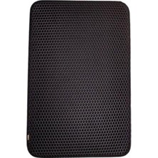 Feyza Design Fonksiyonel Kedi Paspası Altıgen Model L Boy, 50-75CM, Siyah