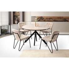 Kone Haus Modern Masa ve Sandalye Takımı MTK3482