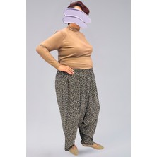 Bnz Tekstil Civil Desenli Viskon Kumaş Kadın Şalvar