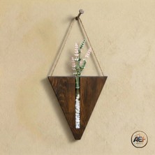 Aef Wood Ahşap Tertius Triangulus Üçgen Duvar Dekoru