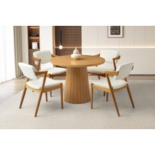 Kone Haus Modern Masa ve Sandalye Takımı MTK3446