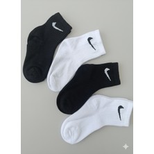 Ünlü Spor Çocuk Coton Yıkamalı Parfümlü 4 Çift