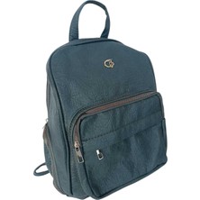 Kullanışlı Çok Gözlü Yumuşak Deri Orta Boy El Sırt Çantası