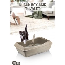 Feyza Design Küçük Boy Kedi Tuvaleti, Pratik ve Temiz Kullanım Için Uygun