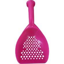 Feyza Design 30 cm Jumbo Kedi Kumu Küreği, Güçlendirilmiş Sert Plastik Tasarım