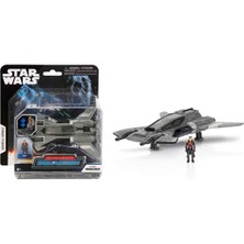 Jazwares Star Wars Micro Galaxy Squadron Figür ve Araç Seti SW/J0002 - Pirate Snub Fighter SWJ0145