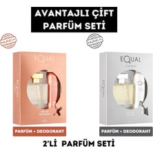 Hunca Classic Avantajlı Çift Parfüm Seti (Parfüm 75 ml (K) + 75 ml (E) + (2 Adet Deodorant 150 Ml)