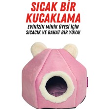 Feyza Design Yumuşak Taşınabilir Kedi Evi ve Yatağı, Konforlu ve Şık Tasarım