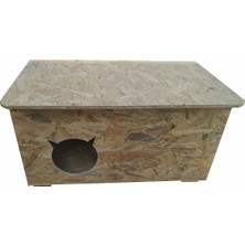 Feyza Design Dış Mekan Kedi Evi, Dayanıklı ve Konforlu Kedi Kulübesi