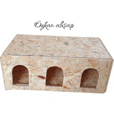 Feyza Design Ahşap Çoklu Kedi Evi, Rüzgar Siperli, Dış Mekan Demonte Tasarım